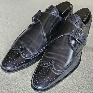 Dolce & Gabbana Black Leather Derbys